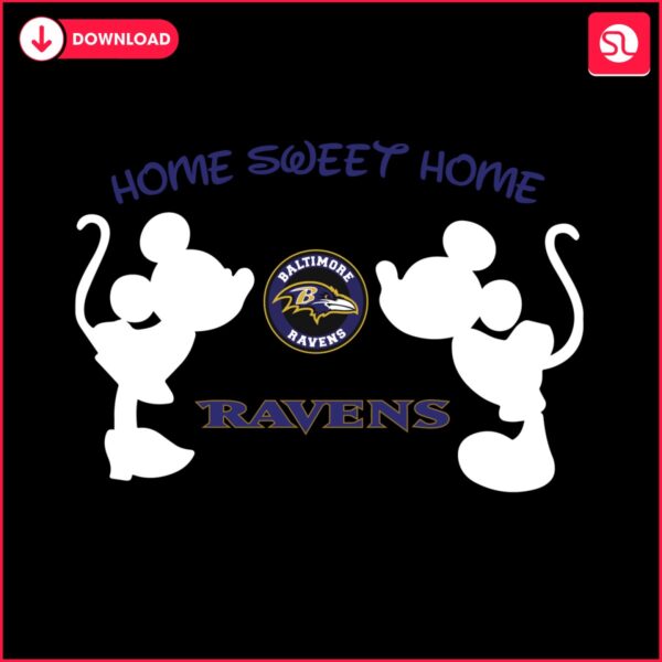 Home sweet home Baltimore Ravens SVG.