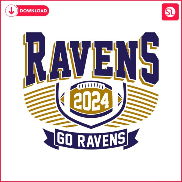 nfl-football-go-ravens-2024-svg