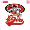 mickey-mouse-player-san-francisco-49ers-svg