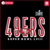 san-francisco-49ers-super-bowl-lviii-cheer-section-svg