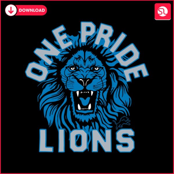 one-pride-lions-detroit-football-svg-digital-download