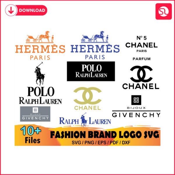 hermes-chanel-ralph-lauren-brand-logo-svg-bundle