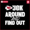 Explore and discover the "Kansas City Chiefs Fuck Around And Find Out" spirit embodied by the Kansas City Chiefs with this unique SVG design.