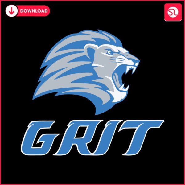 retro-lion-mascot-roar-grit-svg