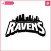 nfl-ravens-football-skyline-svg