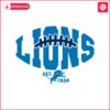 football-nfl-lions-est-1934-svg