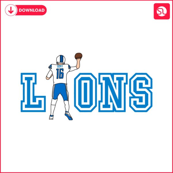 jared-goff-detroit-lions-football-player-svg