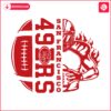 san-francisco-49ers-football-player-svg-digital-download