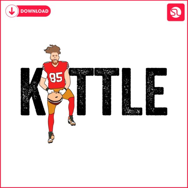 george-kittle-85-san-francisco-49ers-football-player-svg