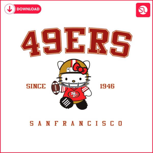 san-francisco-49ers-hello-kitty-svg