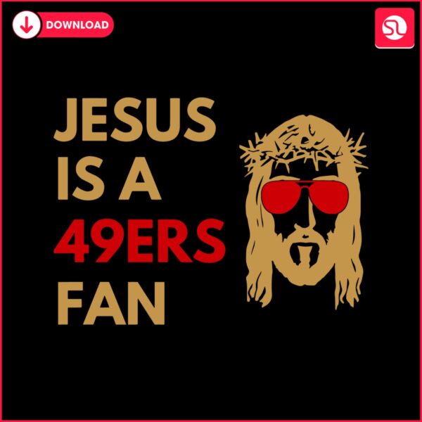retro-jesus-is-a-49ers-fan-svg