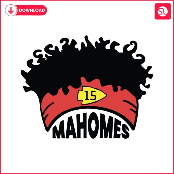 mahomes-15-kansas-city-football-player-svg