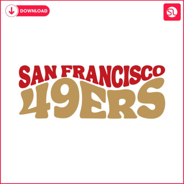 san-francisco-49ers-football-team-svg-digital-download