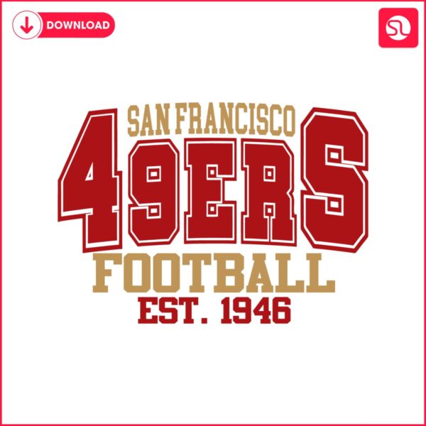 san-francisco-49ers-football-est-1946-svg