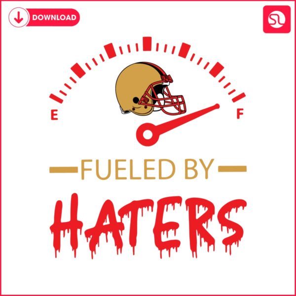 fueled-by-haters-49ers-helmet-svg