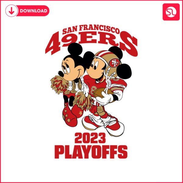 mickey-minnie-49ers-2023-playoffs-svg