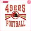 retro-49ers-football-helmet-svg-digital-download