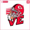 love-kansas-city-chiefs-helmet-svg