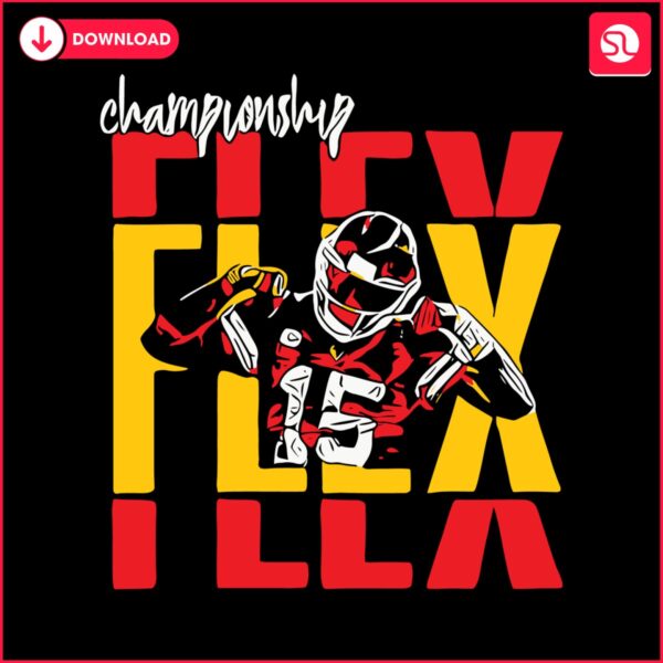 chiefs-patrick-mahomes-championship-flex-png