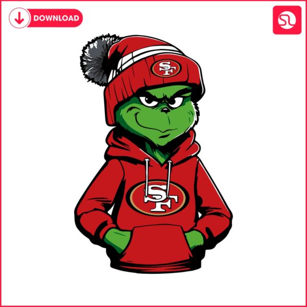 grinch-wears-san-francisco-49ers-clothes-svg