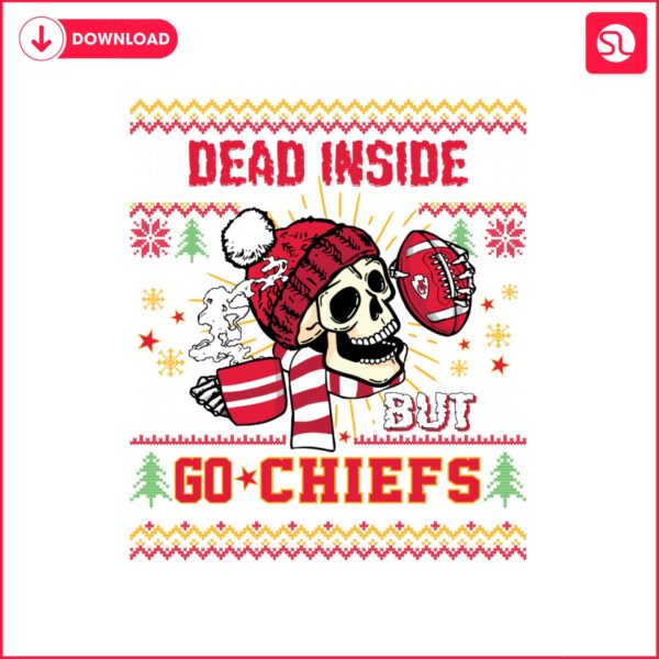 funny-skull-dead-inside-but-go-chiefs-football-svg