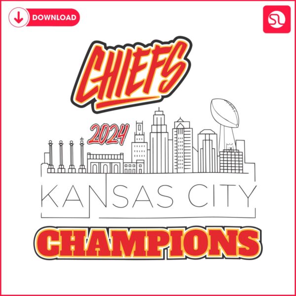 chiefs-kansas-city-champions-2024-skyline-svg