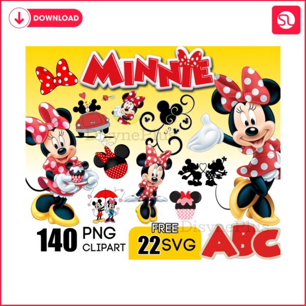 red-minnie-mouse-mickey-bundle-png