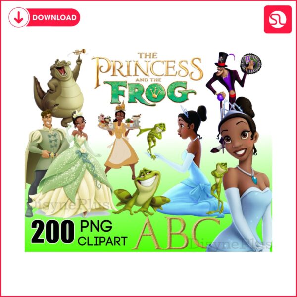 the-princess-and-the-frog-bundle-png