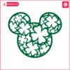 retro-mickey-head-with-shamrock-svg