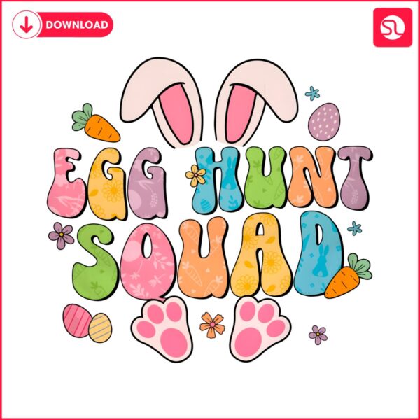 bunny-easter-egg-hunt-squad-png