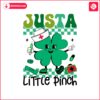 just-a-little-pinch-nurse-lucky-shamrock-svg