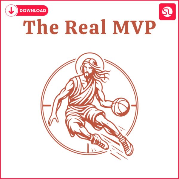 the-real-mvp-funny-jesus-playing-basketball-svg