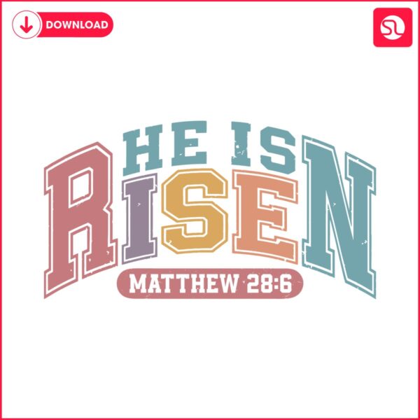 retro-he-is-risen-christian-easter-svg