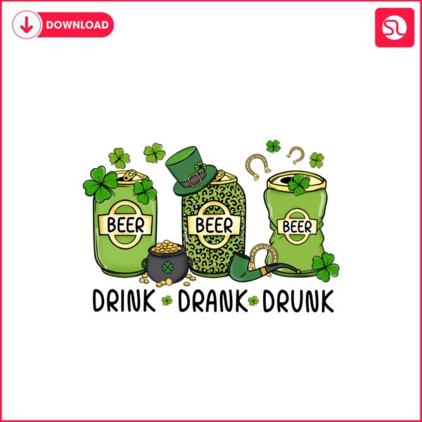 drink-drank-drunk-lucky-shamrock-beer-png