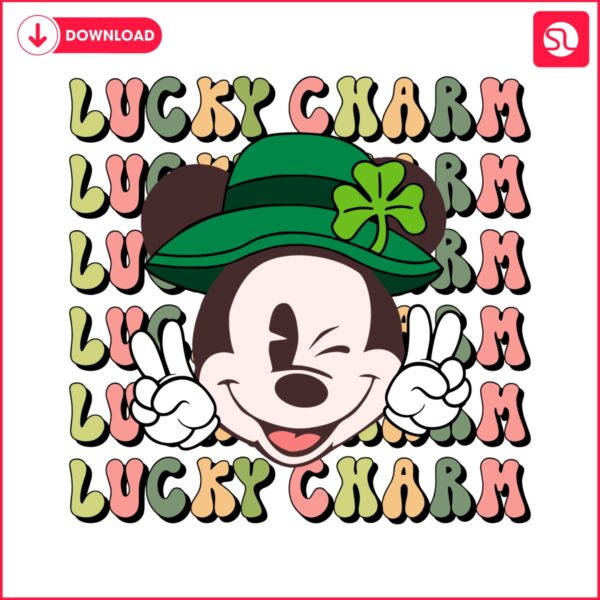 lucky-charm-mickey-mouse-svg