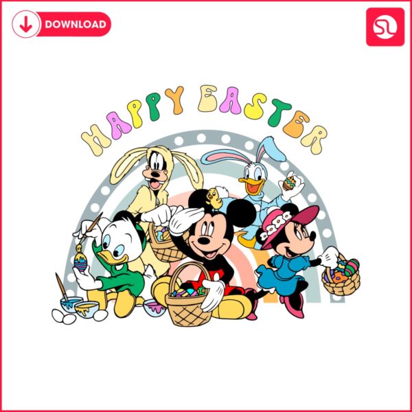 funny-mickey-minnie-friends-happy-easter-svg