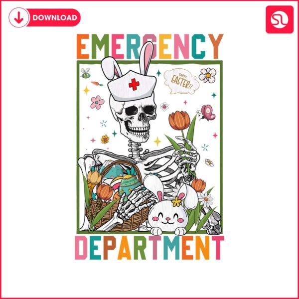 emergency-department-skeleton-nurse-easter-eggs-png