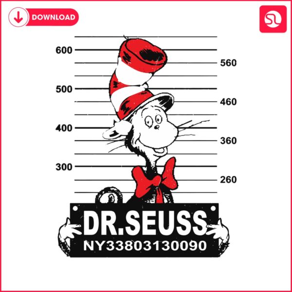 dr-seuss-funny-the-cat-in-the-hat-svg