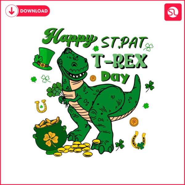 funny-happy-st-pat-trex-day-pot-of-gold-svg