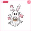 retro-easter-ghost-rabbit-svg