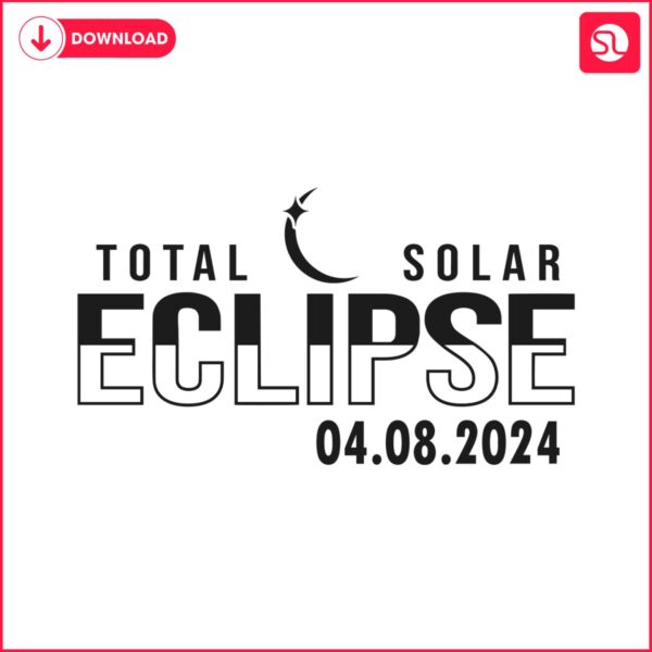 retro-2024-total-solar-eclipse-svg