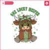 one-lucky-heifer-highland-cow-tumbler-svg