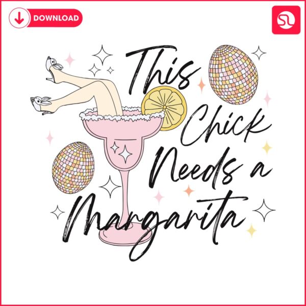 this-chick-needs-a-margarita-disco-ball-peeps-egg-svg