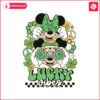 mickey-minnie-patrick-day-lucky-vibes-svg