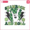 shamrock-and-roll-skeleton-hand-svg