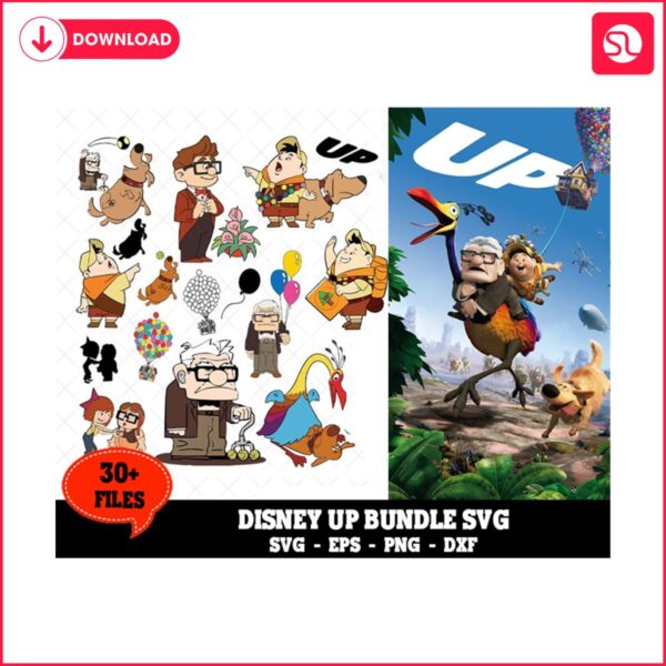 30-files-disney-up-russell-bundle-svg