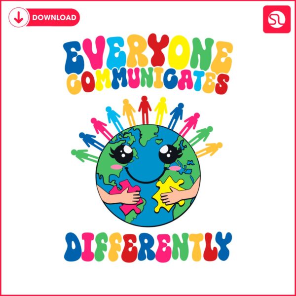 everyone-communicates-differently-autism-month-svg