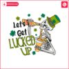 lets-get-lucked-up-shamrock-skeleton-svg