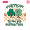 everybody-in-the-pub-getting-tipsy-shamrock-rainbow-svg