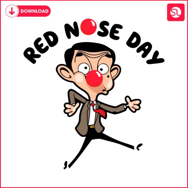 red-nose-day-funny-mr-bean-svg